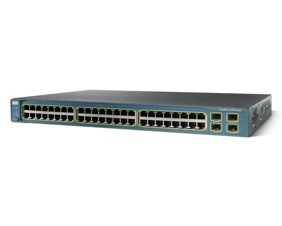Refurbished Cisco Catalyst WS-C3560G-48TS-E 48 Ports Ethernet